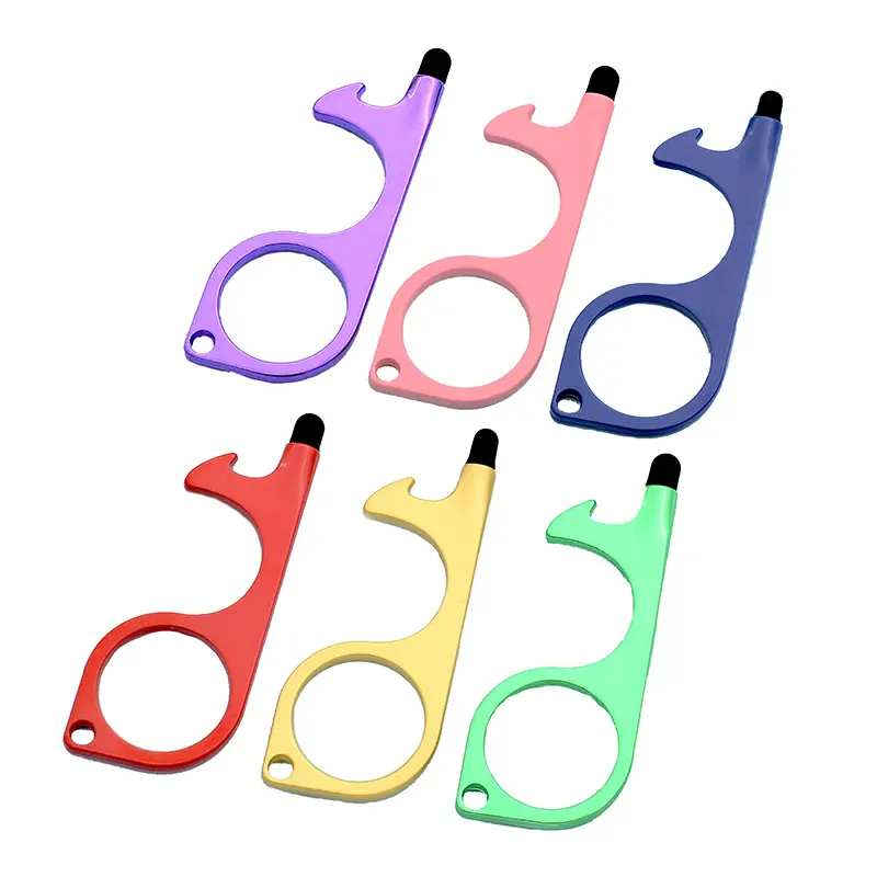 Keychain Touchless Door Opener (Pack of 6)